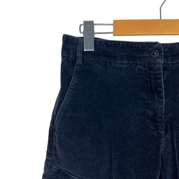 James Jeans Black Ebony Corduroy Boyfriend Cargo Pocket Utility Pant Joggers 26 - Picture 7 of 15